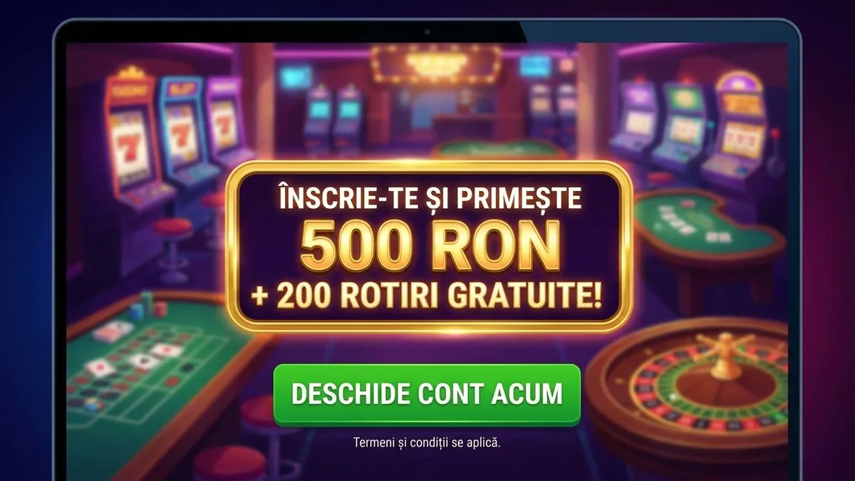 Înregistrare cu bonus